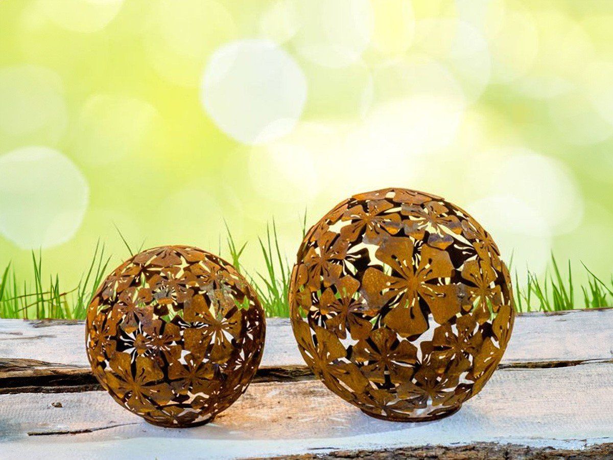 Tutte le decorazioni: Rostkugel Blumen D 30cm verformt – Nuovo e nell'imballaggio originale da Matzendorf venduto da Gartendeko-Shop 3