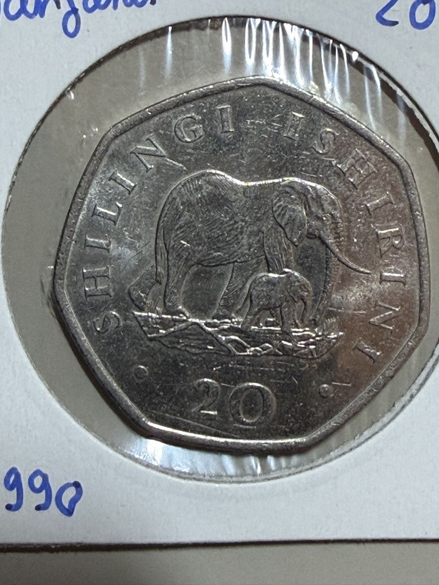 Alle Münzen: Tanzanie - 20 shilling - 1990 – Gebraucht aus Payerne von Mike1682