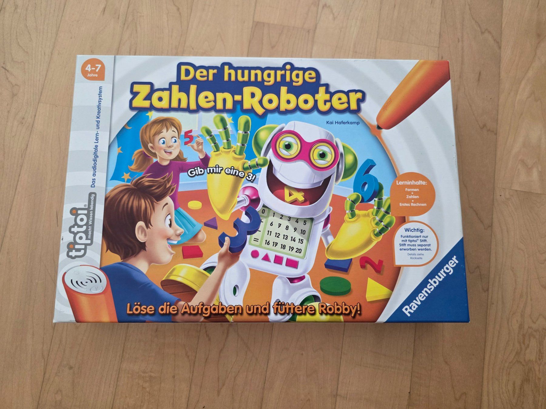 Tiptoi Giochi: Tiptoi Spiel: der hungrige Zahlen-Roboter – Usato da Steinhausen venduto da Guelosch
