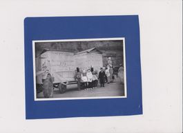 photo/carte postale St-Maurice carnaval vintage Valais