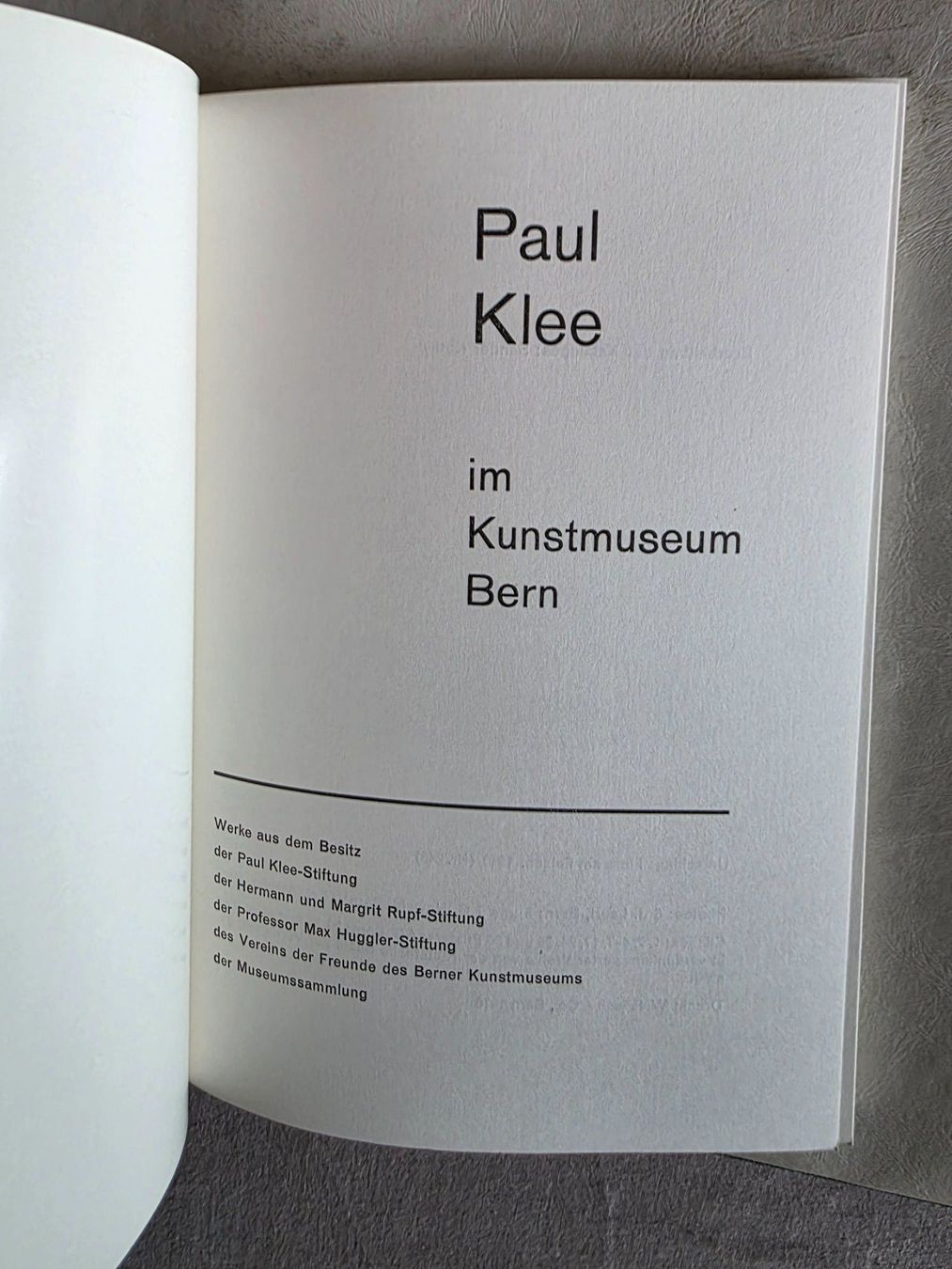 Libri: Paul Klee im Kunstmuseum Bern - 1970 – Usato da Walterswil BE venduto da Lonitti 4
