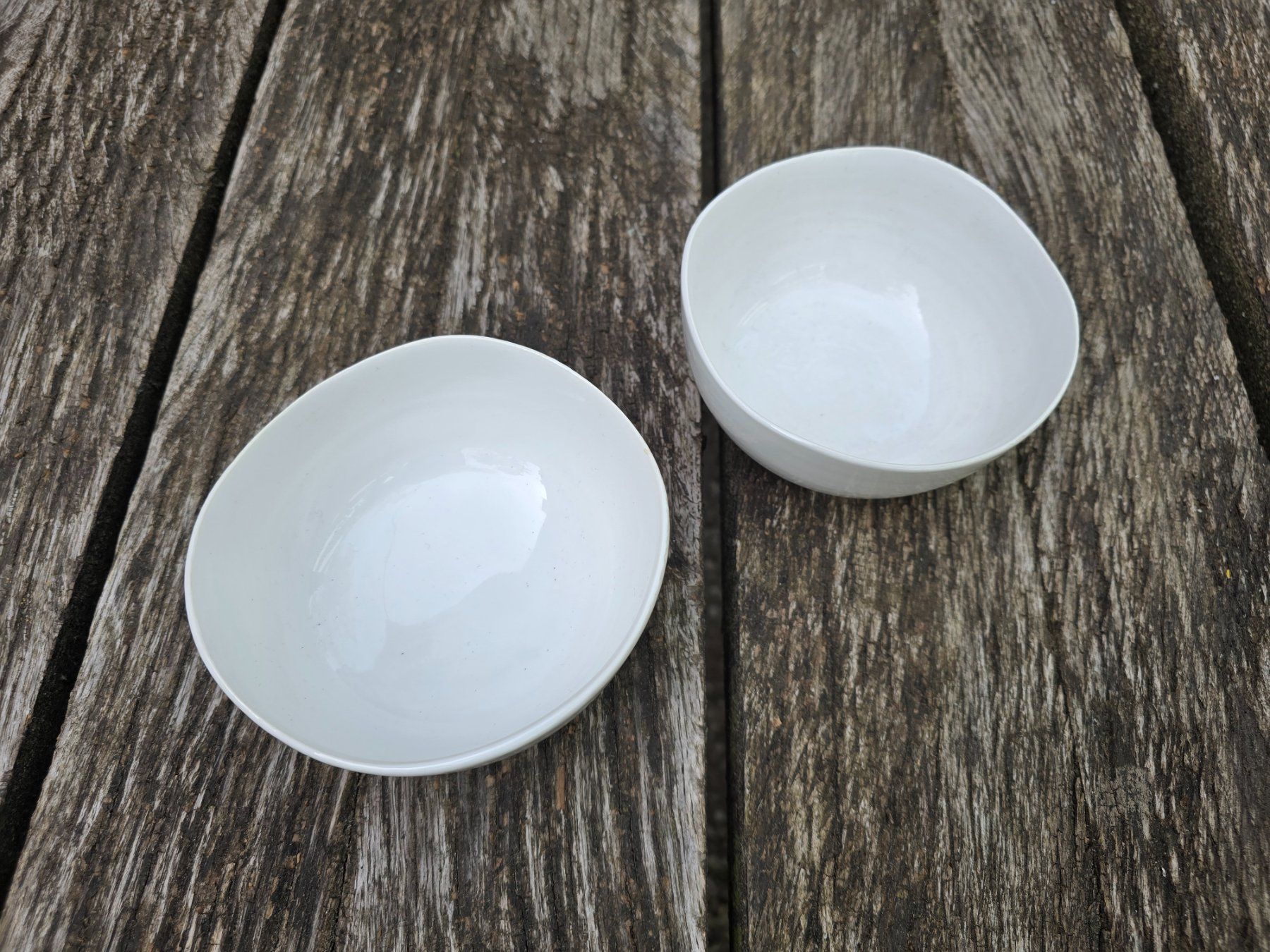 Ciotole: Keramik: filigrane Schale weiss/weiss-ANGEBOT – Nuovo (secondo la descrizione) da Romanshorn venduto da Rachacha 2