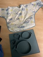 Hanson Baby Ess-Set, Silikon, Wal Design, Top Zustand!