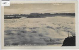 Nebelmeer - Blick vom Rigi auf die Glarneralpen