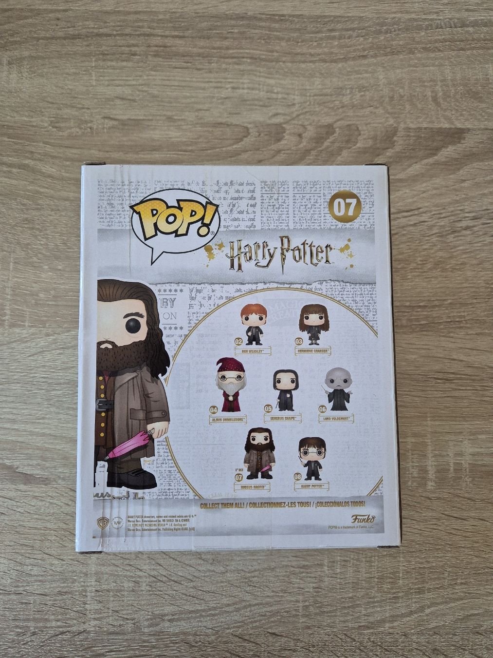 Funko Statuette: Funko Pop Harry Potter Hagrid 07 - 25 cm Collection – Nuovo e nell'imballaggio originale da La Chaux-de-Fonds venduto da joa_5yfy 2