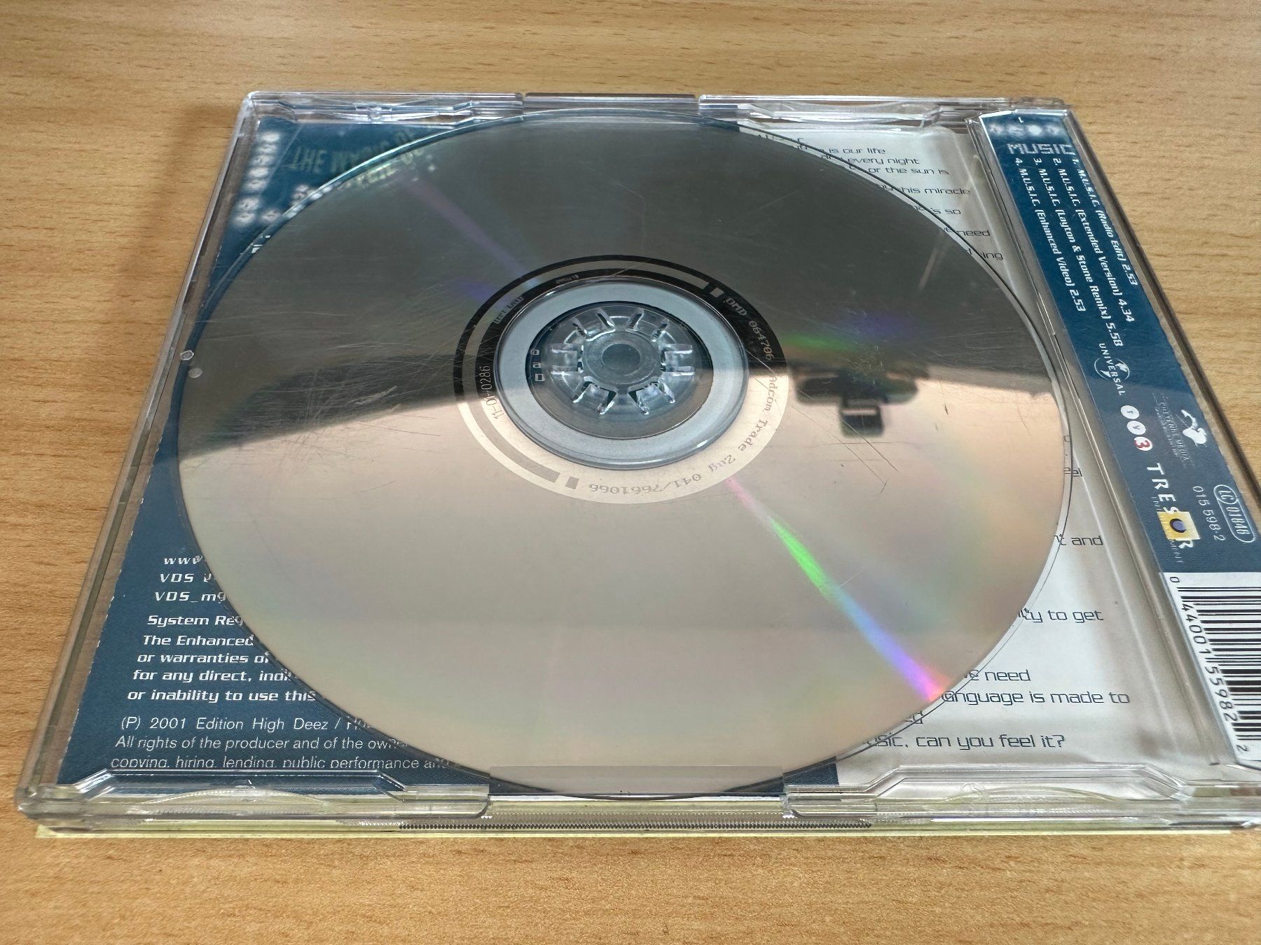CD: Tears – M.U.S.I.C. - Maxi CD – Usato da Rikon im Tösstal venduto da Alpenmutz 1