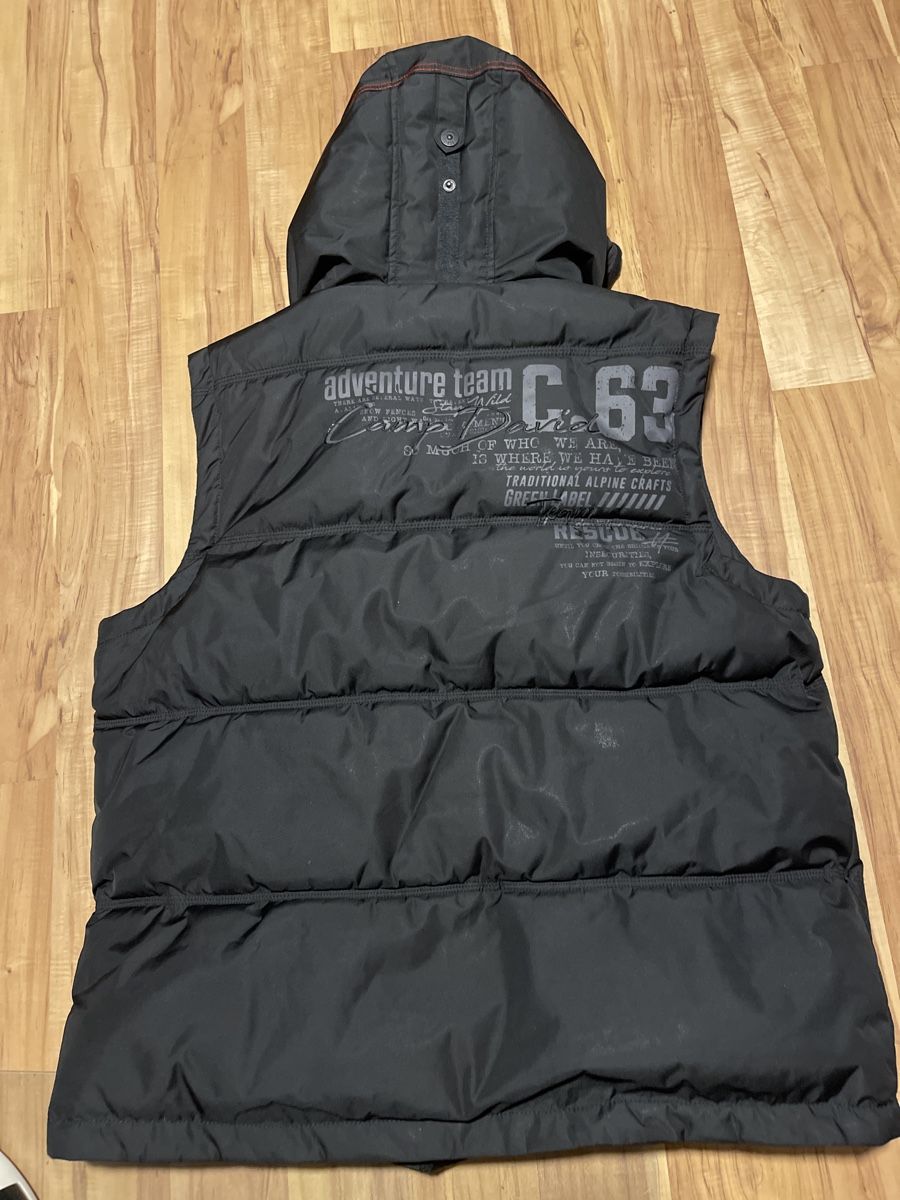 Camp David Gilet & Giacche: Camp David Herren Weste XL, Schwarz – Usato da Worben venduto da and_wet 3