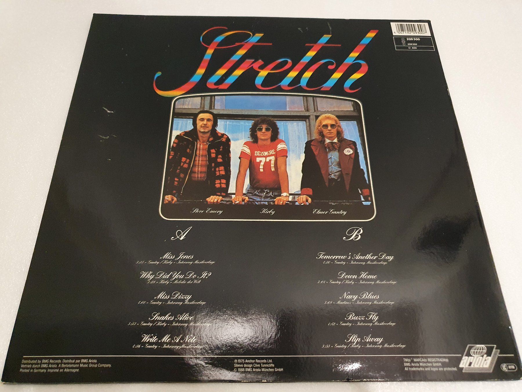 Dischi in vinile: Stretch – Elastique – Usato da Uster venduto da Vinyl-Leidenschaft 1