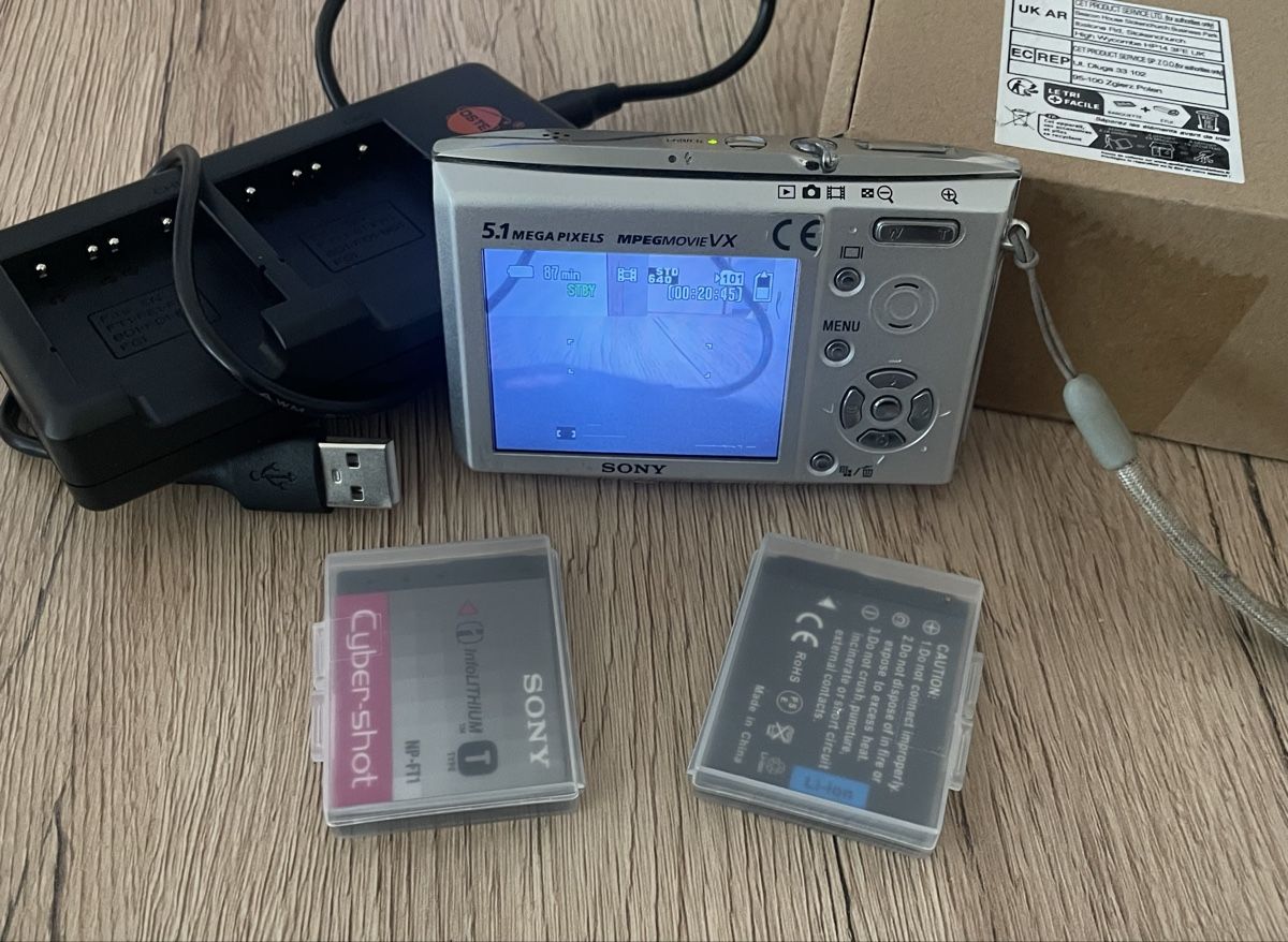 Sony Kamera: SONY CYBERSHOT DIGITALKAMERA – Gebraucht aus Plons von wartauchris
