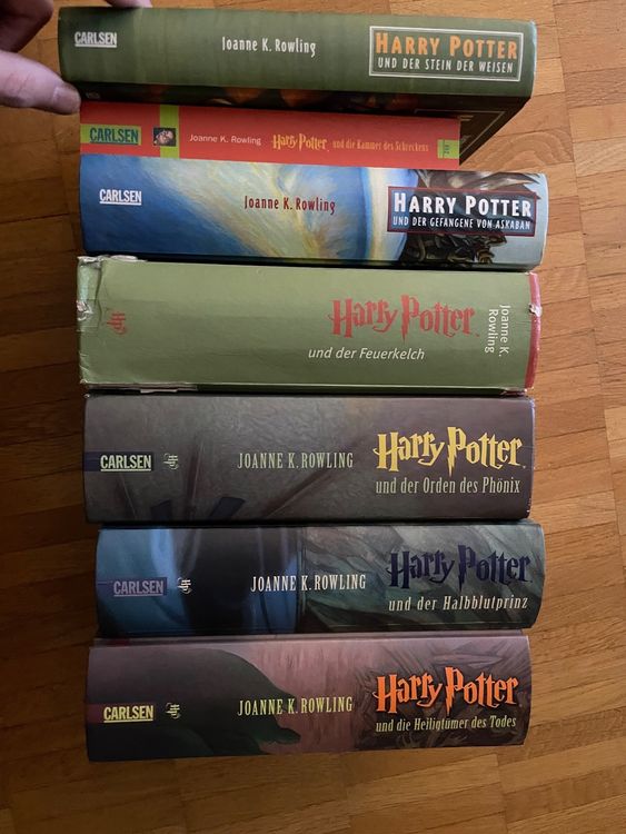 Harry Potter Bücher komplett alle 7 Bücher Kaufen auf Ricardo