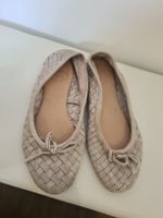 Leder Ballerinas geflochten Grösse 38 Sommer  day
