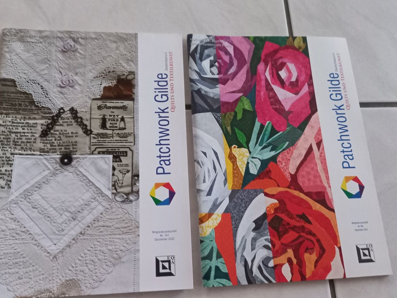 Riviste & Magazine: Patchwork Gilde Magazine: Quilts & Textile Kunst (2Stk) – Usato da Winistorf venduto da acreativ4