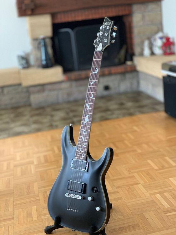 Schecter damien online platinum 6 sbk