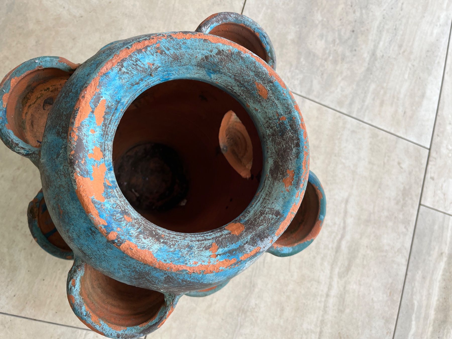 Pots de fleurs: Blumentopf aus Ton für den Balkon oder Garten – D'occasion à Othmarsingen par nicolealex01 1