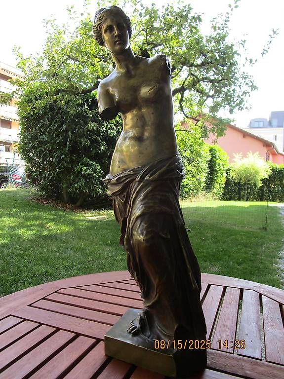 Sculture & Statue: statue en bronze de 40cm ( venus de milo) – Usato da Clarens venduto da krampou