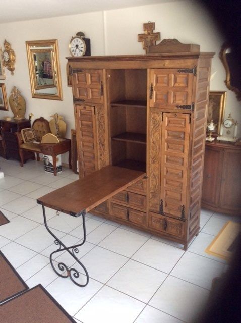 Armadi: Bretonischer Schrank, 1890 Spanien – Usato da Thalwil venduto da Designer50 3