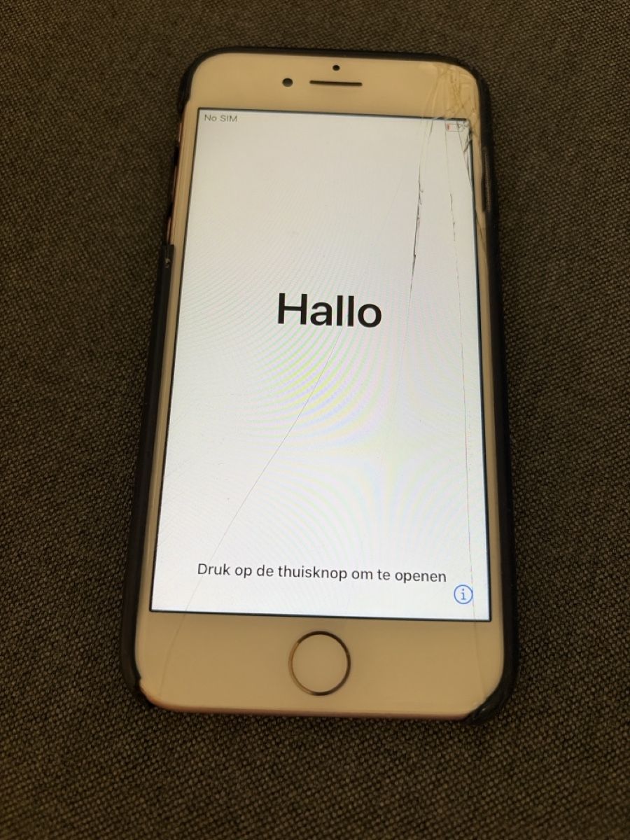 Apple Handys / Smartphones: iPhone 7 Bildschirm Schaden Rosegold – Gebraucht aus Dietlikon von flo_dm5l