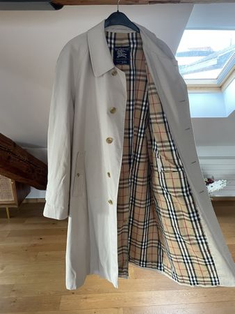 Trench-coat Burberry vintage homme