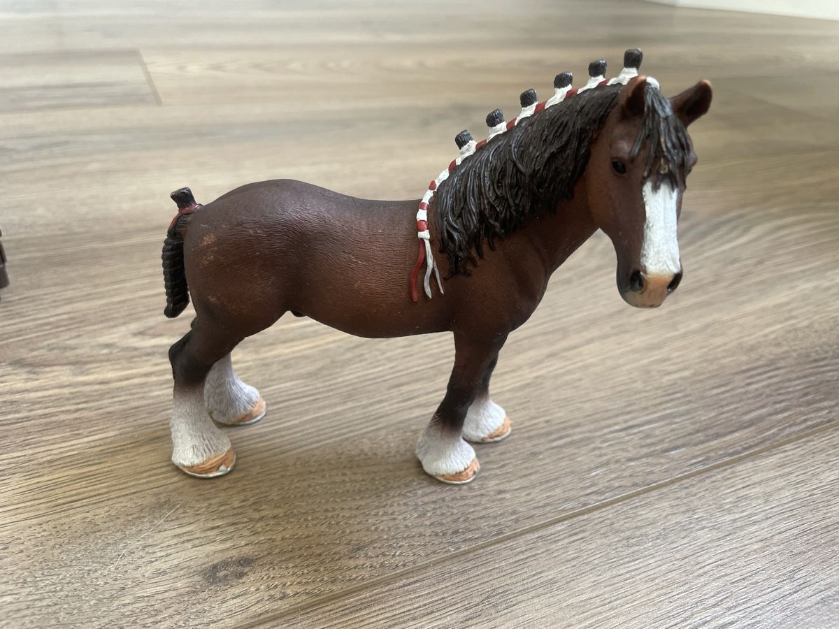 Schleich Giocattoli: Zwei Pferde mit Haag und Zubehör  – Usato da Dornach venduto da san_s2qy 2