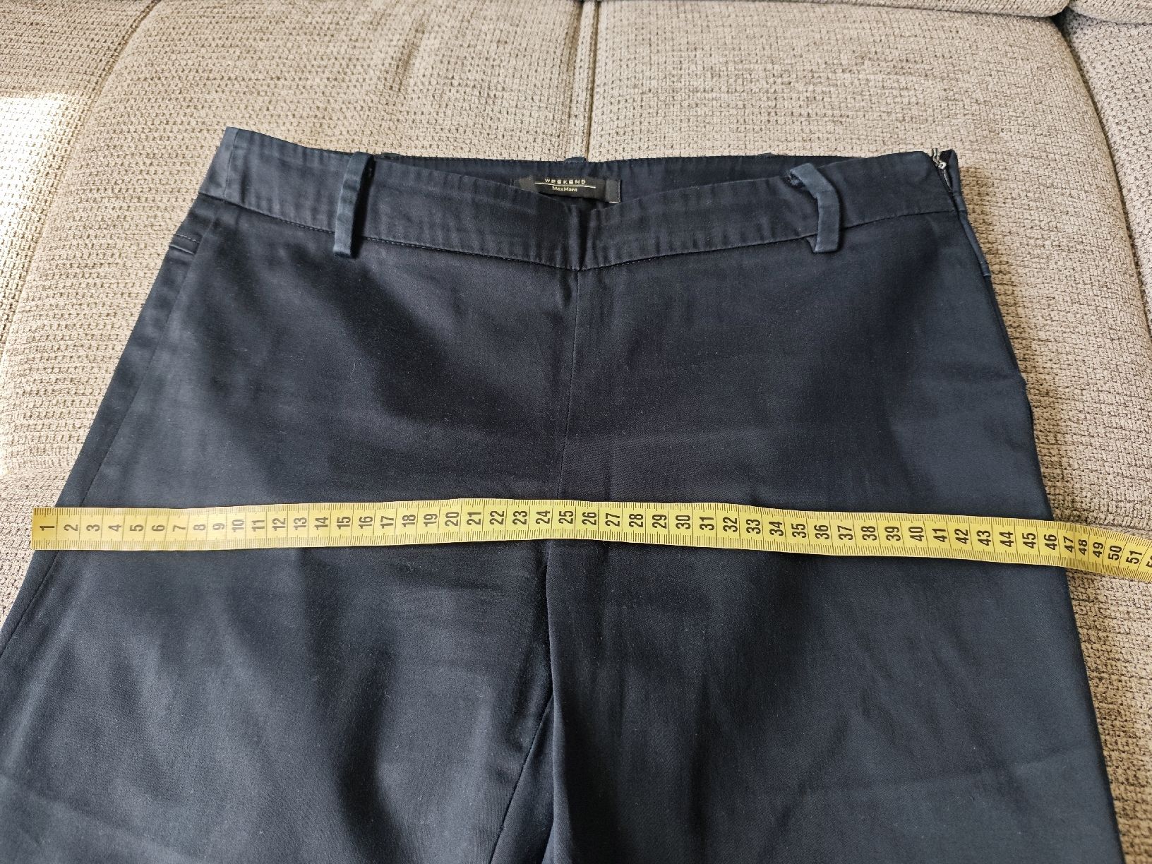 Max Mara Pantaloni: Weekend MaxMara Stretch Trousers - Size 42 Cotton – Usato da Zürich venduto da alu_dzr7 3