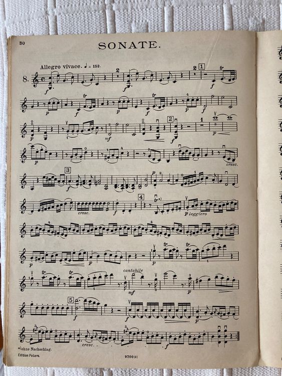 Livres: Mozart Sonaten für Klavier und Violine – D'occasion à Bünzen par margretsch 4