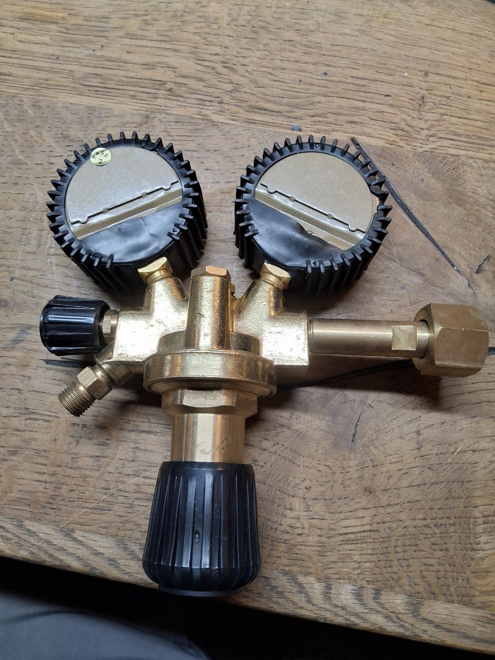 Misurare: Druckminderer Messing 2 Manometer gebraucht (G1) – Usato da Rorschach venduto da TimelessTrading 1
