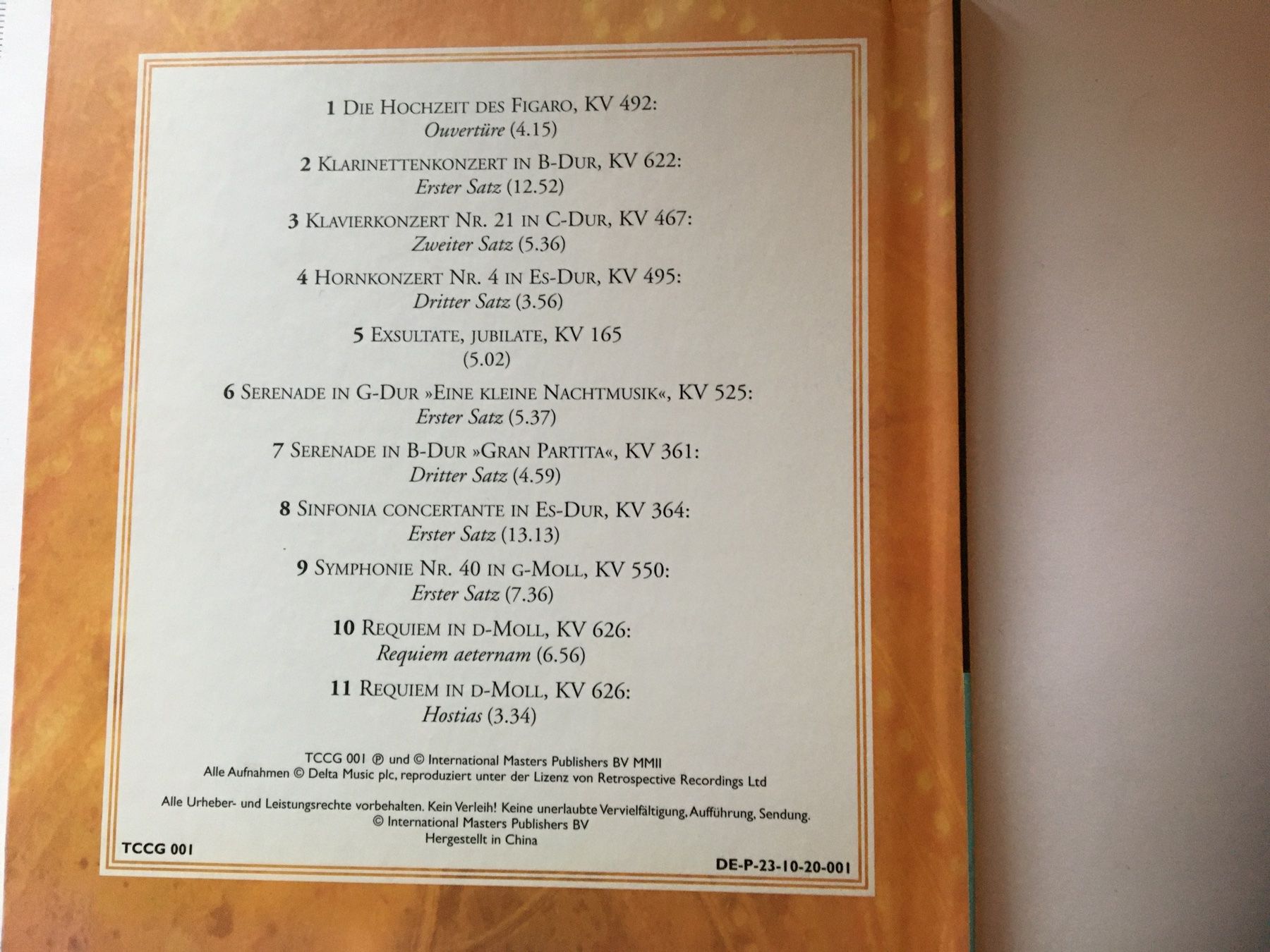 CDs: Mozart – D'occasion à Arth par Vrecam51 2