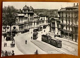 Winterthur - Tram Bahnofplatz - Animée 1937