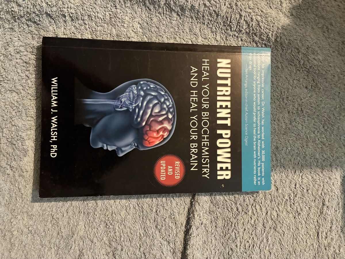 Libri: William J. Walsh - Nutrient Power – Usato da Edlibach venduto da cor_9pcg