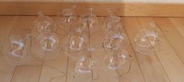 Kugeln aus Glas 11 Stück MUNDGEBLASEN