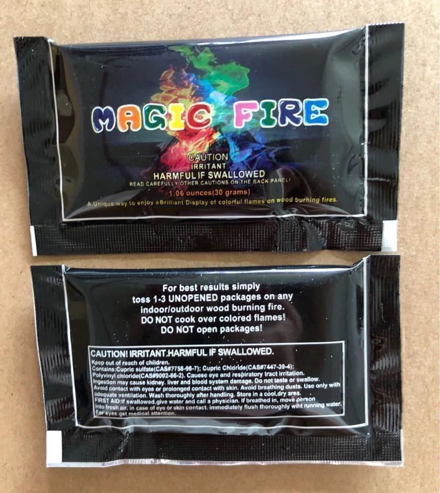 Alle Dekorationen: Magic Fire Päckchen 30g – Neu und originalverpackt aus Gurmels von Swisspod 1