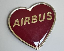 Pin Airbus Herz