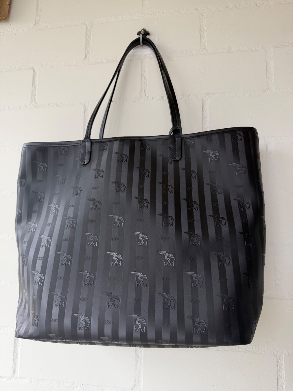 Maison Mollerus Borse da donna: Maison Mollerus Shopper Luzern schwarz silber – Nuovo (secondo la descrizione) da Brütten venduto da Rod816 2