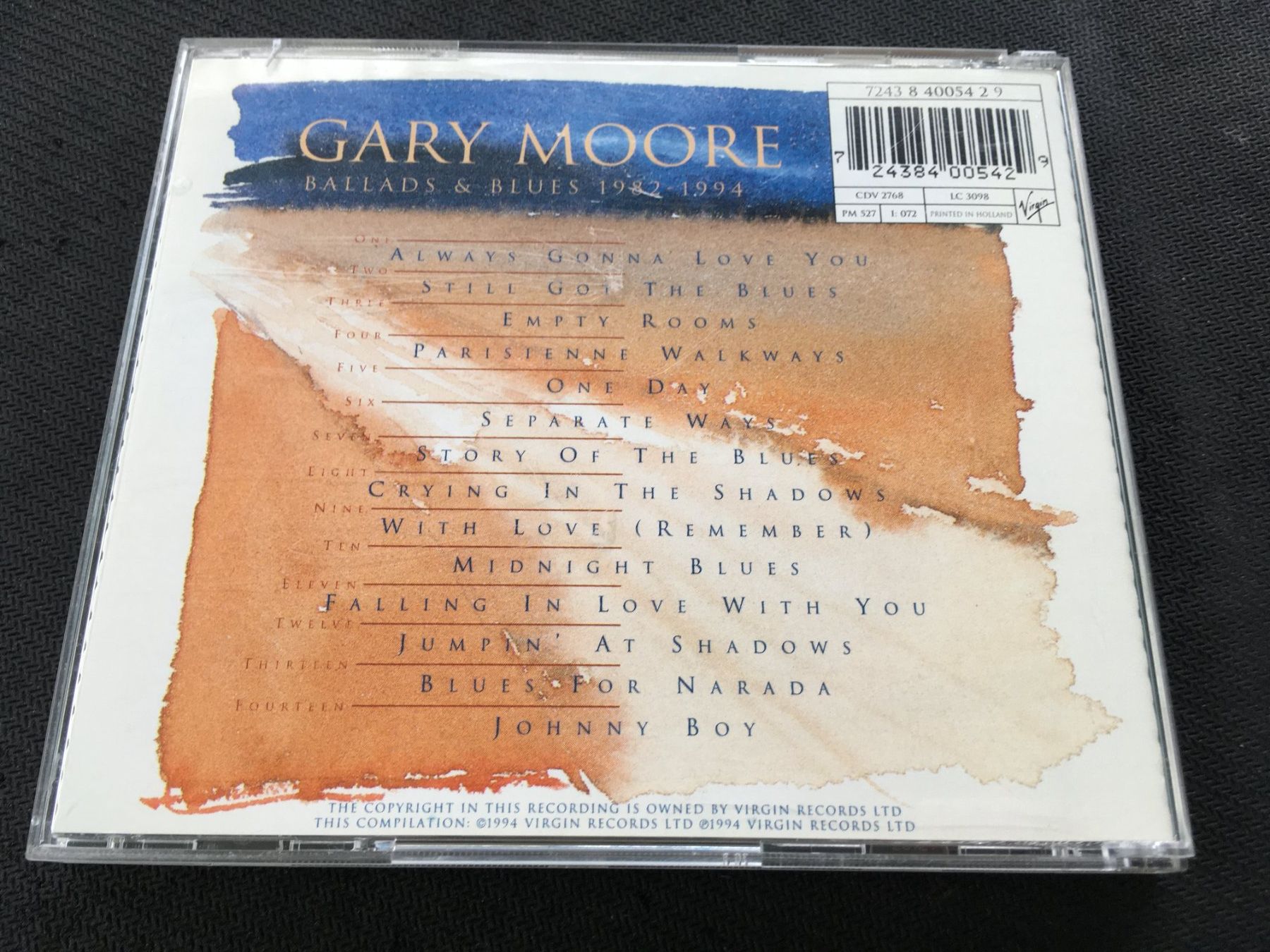 CD: Gary Moore - Ballads & Blues 1982-1994 -CD- – Usato da St.Gallen venduto da MedienJoe 2