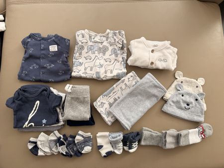 26 piece newborn boy set