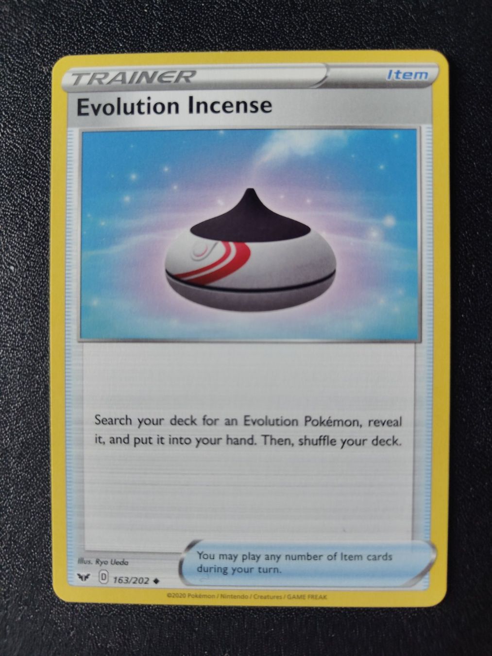 Pokémon Carte collezionabili: Evolution Incense 163/202 Trainer Pokémon Sword-Shield 20 EN – Usato da Mezzovico venduto da finsteraar