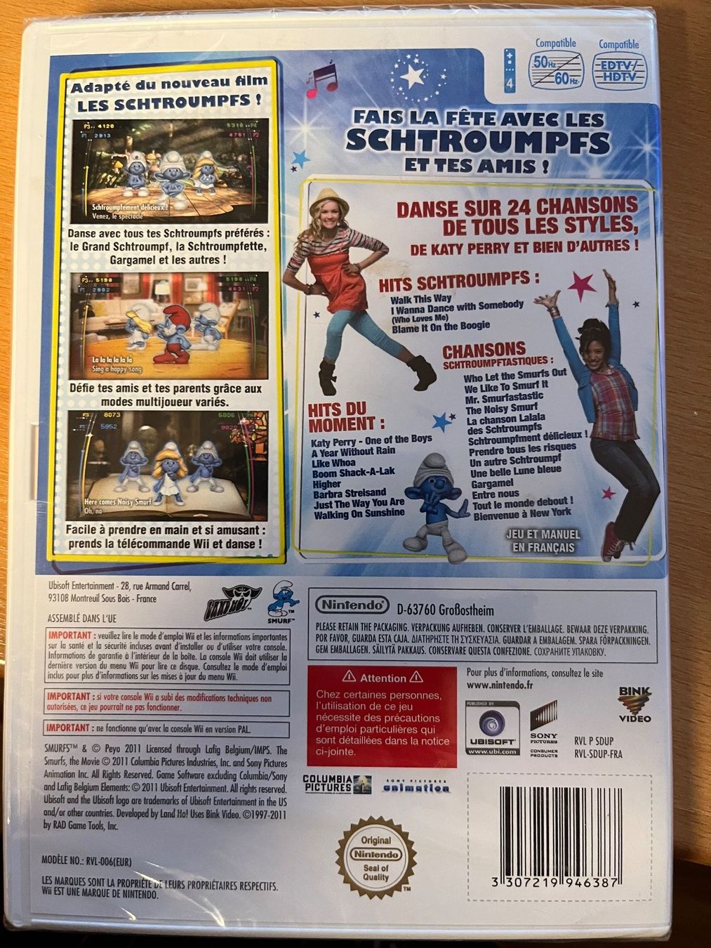 Spiele: Wii Jeu Les Schtroumpfs Dance Party – Gebraucht aus Moutier von Loco65 1