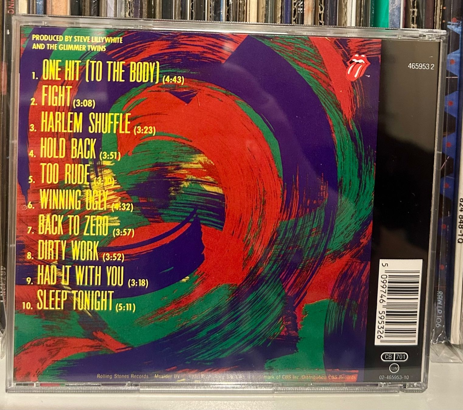 CD: THE ROLLING STONES „Dirty Work“ CD Mint OOP – Nuovo (secondo la descrizione) da Basel venduto da forevermusic 1