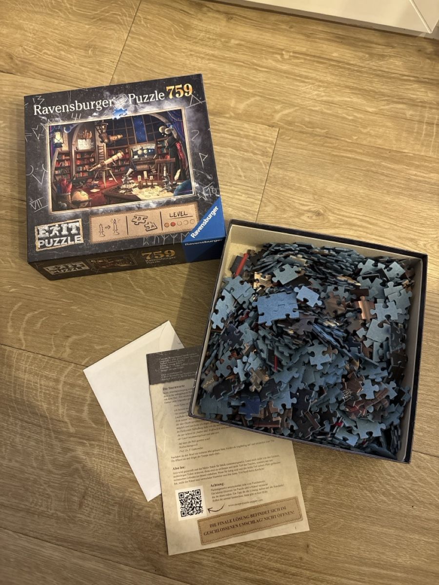 Ravensburger Puzzle: Ravensburger Exit Puzzle Das Observatorium – Usato da Wil SG venduto da Deborah1997 1
