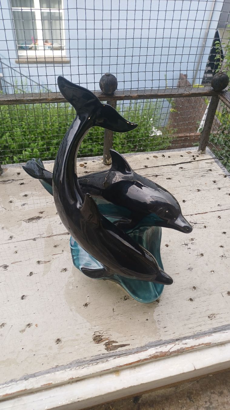 Statuette: Schöne Delfin Figur  – Usato da Flawil venduto da Naphtali 1