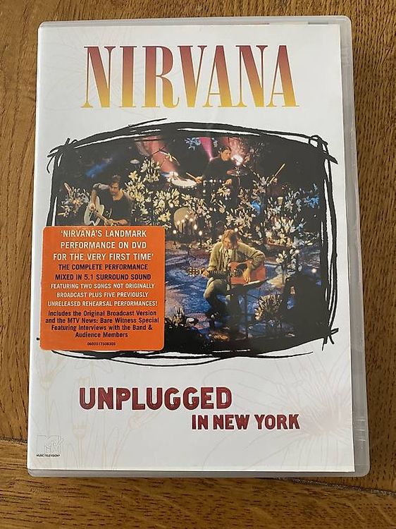 Nirvana - Unplugged in New York - DVD - Top Zustand! (Gebraucht) in ...