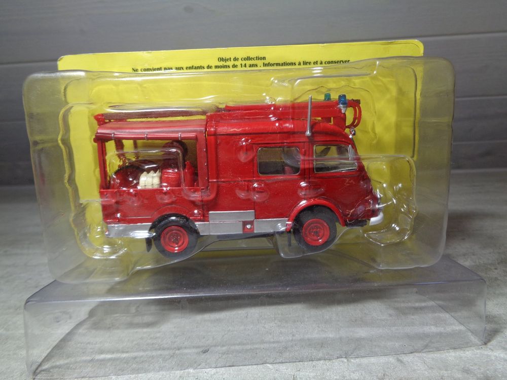 Miniature Herpa 1/87 - Camion De Pompiers MAN We-la-Lkw - Goslar - H0 - Neuf