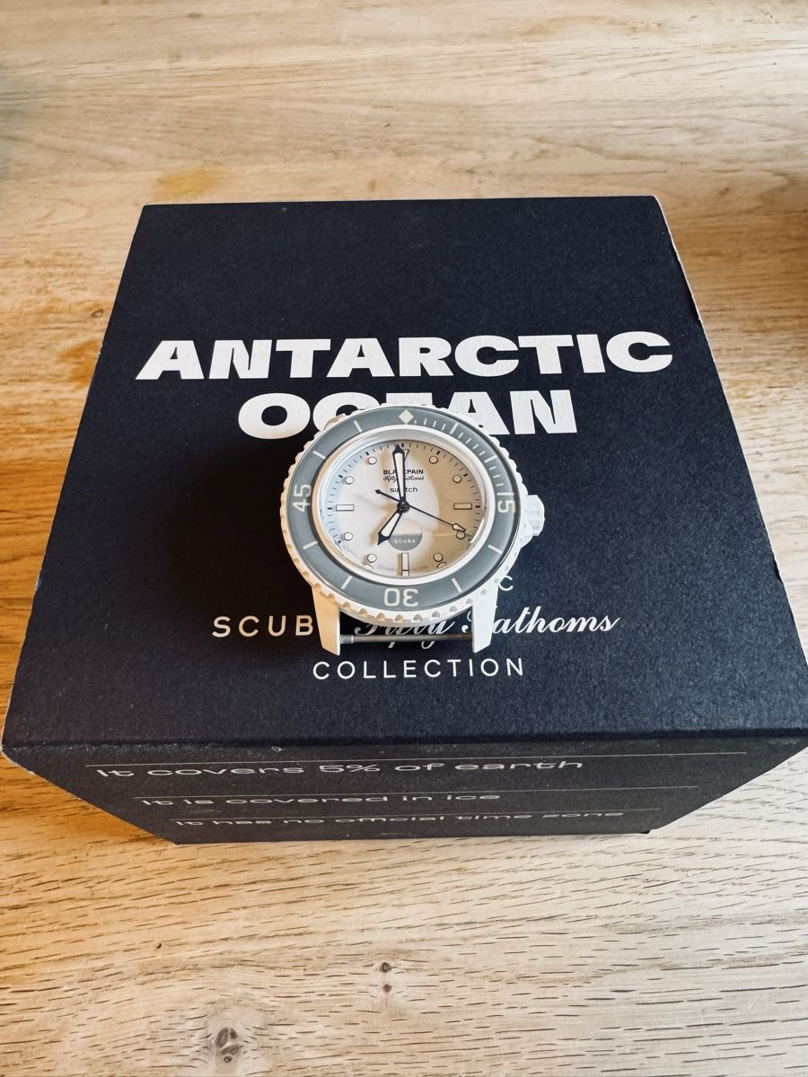 Swatch Orologi: Swatch X Blancpain Antarctic Ocean – Usato da La Croix-de-Rozon venduto da gesbib 2