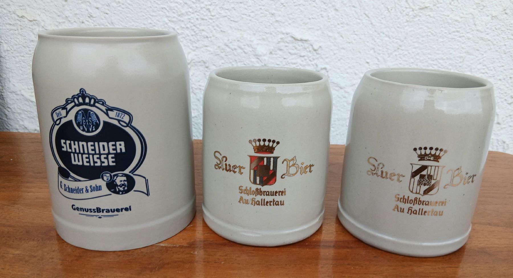 Gläser: Chopes à bière en grès – Gebraucht aus Sciernes-d'Albeuve von Dojo004