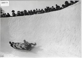 St. Moritz Bob-Bahn - Repro
