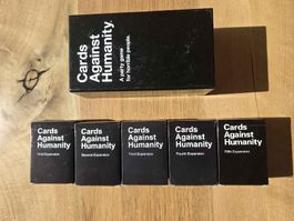 Cards Against Humanity Spiel mit 5 Erweiterungen