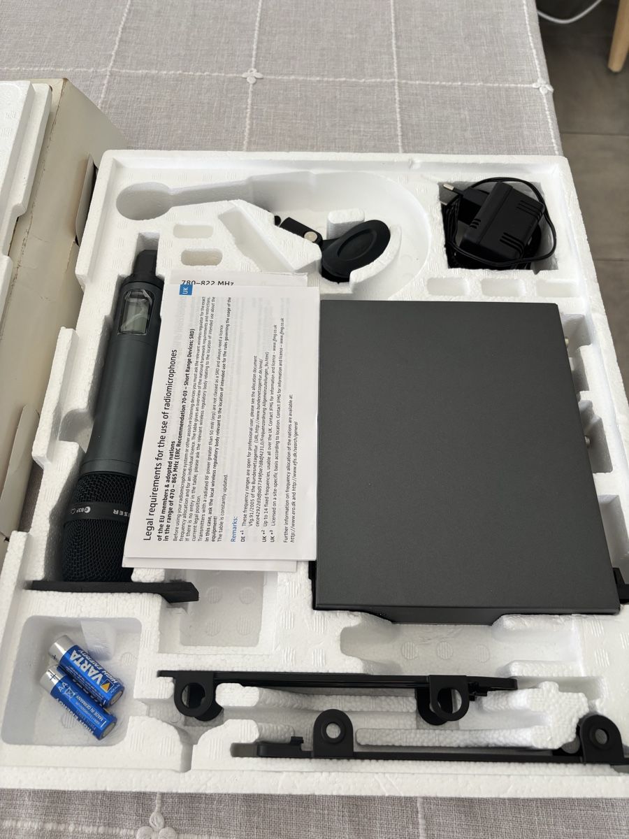 Microfoni: Sennheiser Funkmikrofon Neu! – Nuovo e nell'imballaggio originale da Oberbuchsiten venduto da alpenruh 2