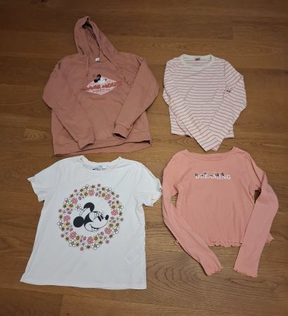 Kleiderpaket Gr. S (Hoodie, Minnie Mouse, Langarmshirt)