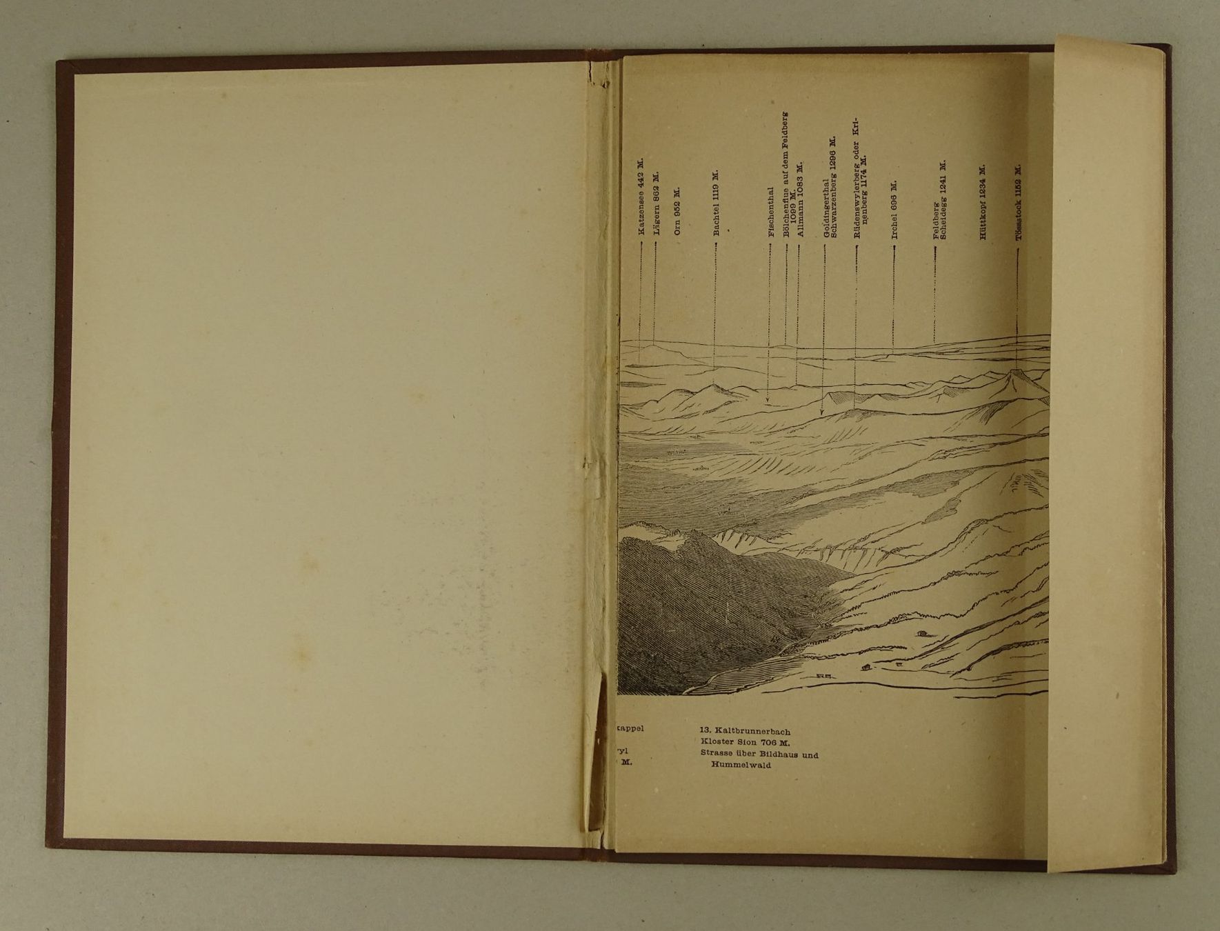 Bücher: PANORAMA VOM SPEER 1956 METER – Gebraucht aus Grüningen von Kartensammler 8