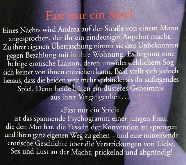 Libri: Fast nur ein Spiel von Nele Grün – Usato da Zürich venduto da popcorn67 2